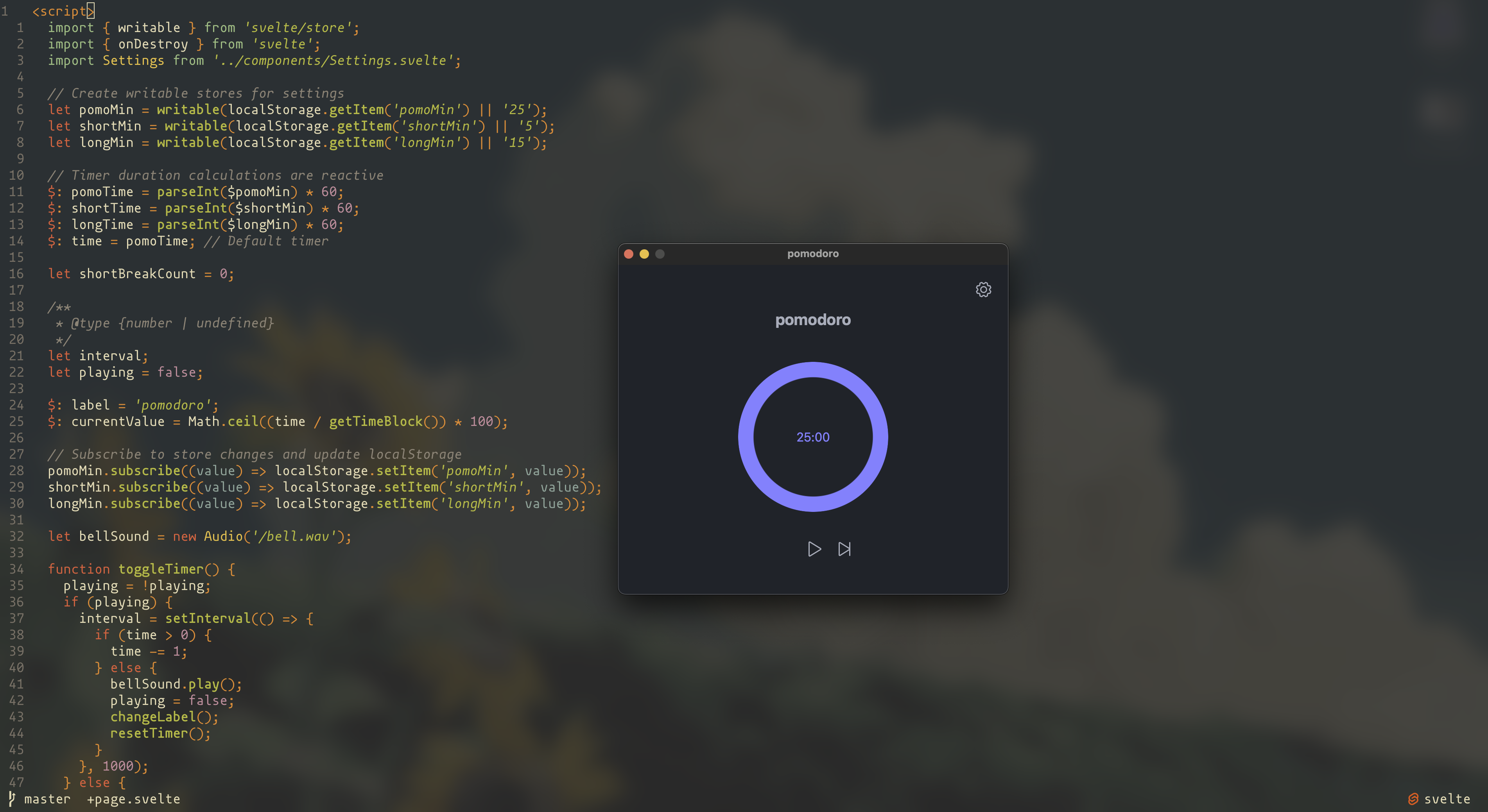 image for Pomodoro desktop